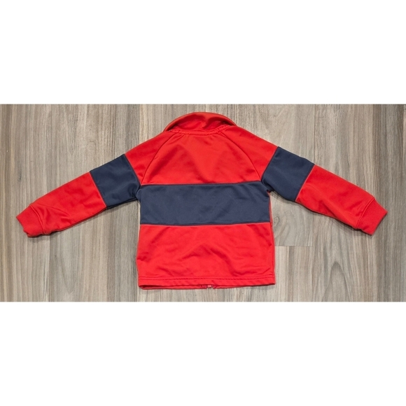 Nike Kids Red and Navy Jacket Size 24 Months - Picture 2 of 4